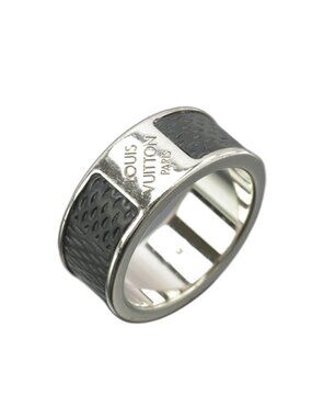 Louis Vuitton Bag Soho Ring M No 20 Damier Silver Black